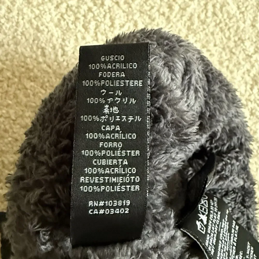 Harley-Davidson Beanie Cap Black Rib Knit Fleece LIned Leather Skull Embroidery - Picture 11 of 12